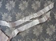 画像5: アンティーク モノグラム刺繍入り  オモニエール ＆ 白レザーグローブのセット