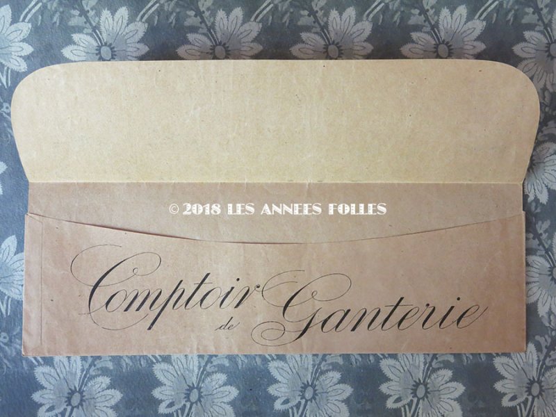 画像4: 1900年代 アンティーク グローブ用 天使の紙袋 GANTS LAVABLES SAMARITAINE - GRANDS MAGASINS DE LA SAMARITAINE -