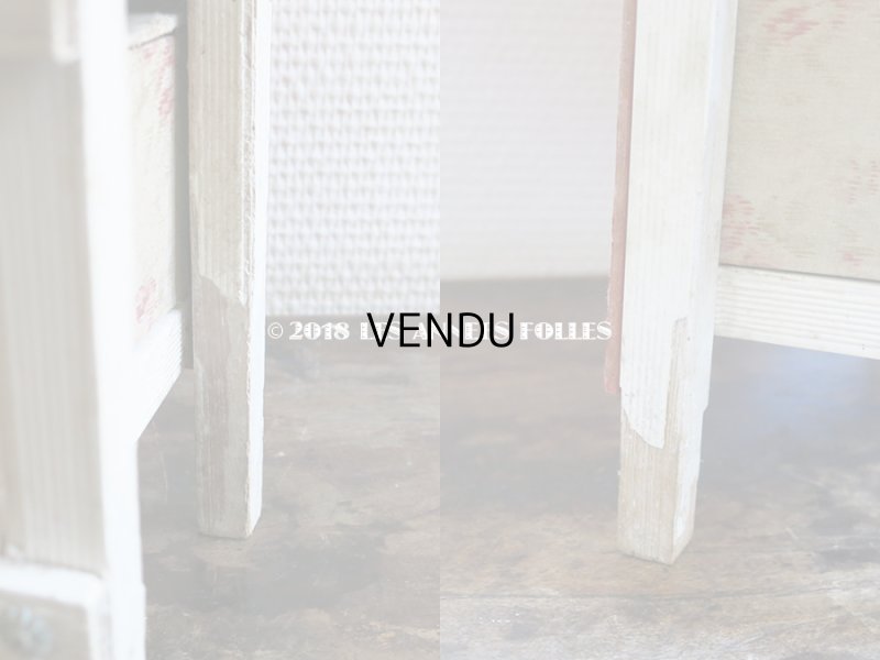 画像7: 1900年代 アンティーク カルトナージュチェスト  薔薇模様 ミラー付