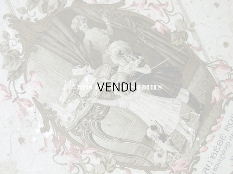 画像4: 1900年代 アンティーク お菓子箱  オ・ベベ・ローズ - AU BEBE ROSE -