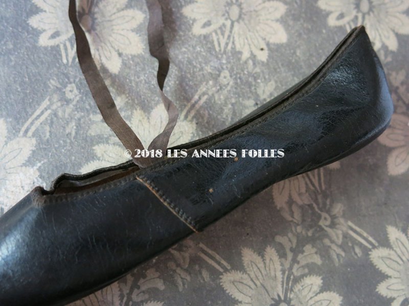 画像8: 19世紀前期(1800〜1850) アンティーク シューズ 黒