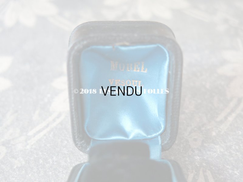 画像9: アンティーク 本革製 ジュエリーボックス リングボックス MOREL VESOUL