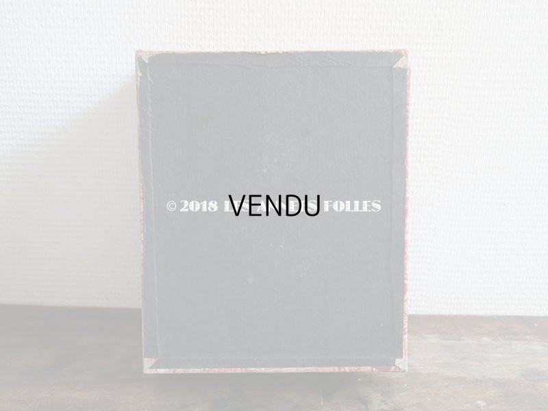 画像9: 1900年代 アンティーク 天使&鳥&スフィンクス カルトナージュボックス