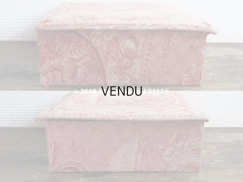 画像11: 1900年代 アンティーク 天使&鳥&スフィンクス カルトナージュボックス