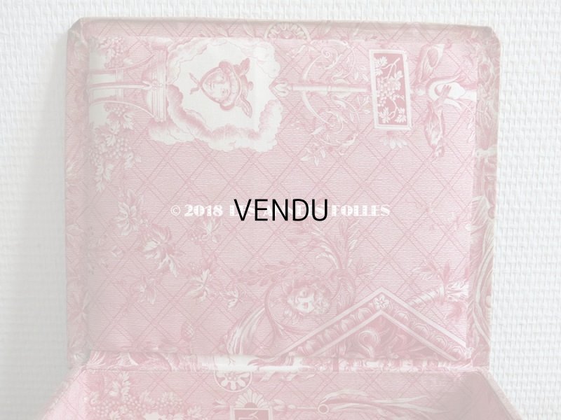 画像5: 1900年代 アンティーク 天使&鳥&スフィンクス カルトナージュボックス