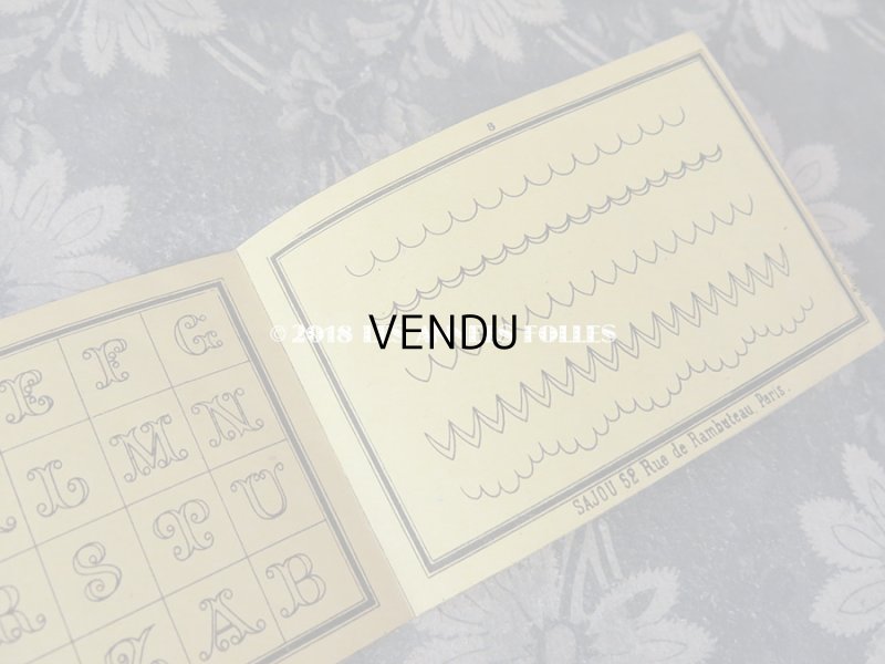 画像10: 1855年 アンティーク アルファベットの図案帳 COLLECTION CHOISIE DES DESSINS D'OUVRAGES DE LA MAISON SAJOU N17 - MAISON SAJOU -