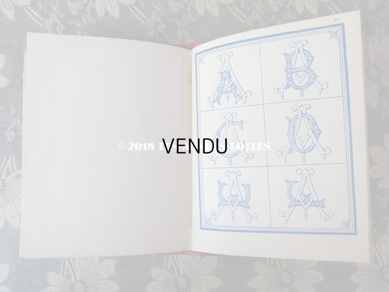 画像12: アンティーク 刺繍図案帳 MANUELE DE MARQUES & BRODERIES - N.ALEXANDRE&CIE.EDITEURS,PARIS -
