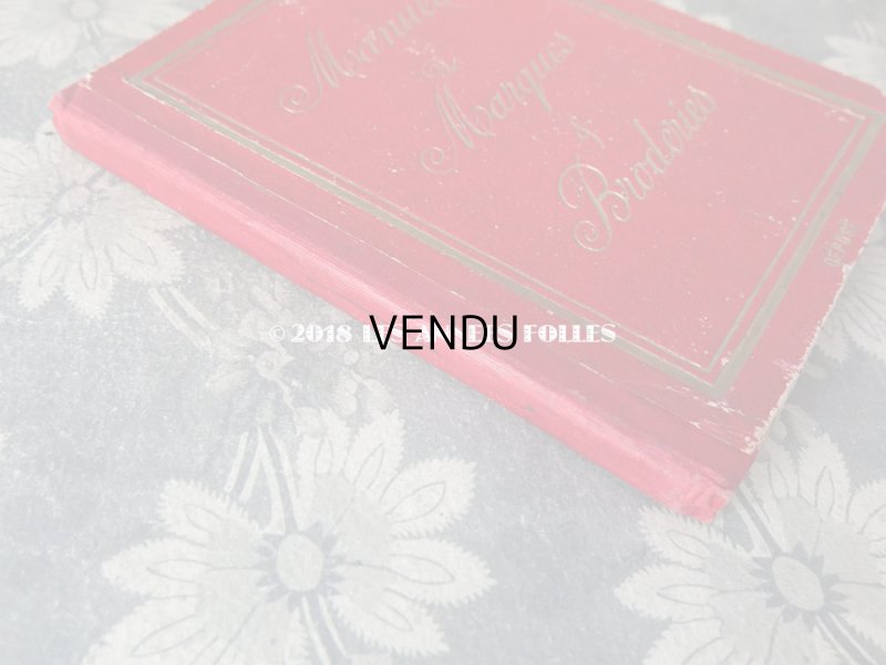 画像3: アンティーク 刺繍図案帳 MANUELE DE MARQUES & BRODERIES - N.ALEXANDRE&CIE.EDITEURS,PARIS -