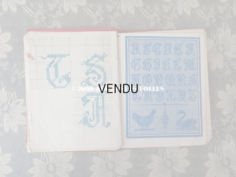 画像8: アンティーク 刺繍図案帳 MANUELE DE MARQUES & BRODERIES - N.ALEXANDRE&CIE.EDITEURS,PARIS -