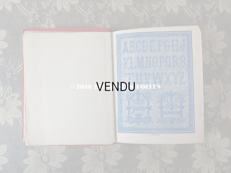 画像7: アンティーク 刺繍図案帳 MANUELE DE MARQUES & BRODERIES - N.ALEXANDRE&CIE.EDITEURS,PARIS -