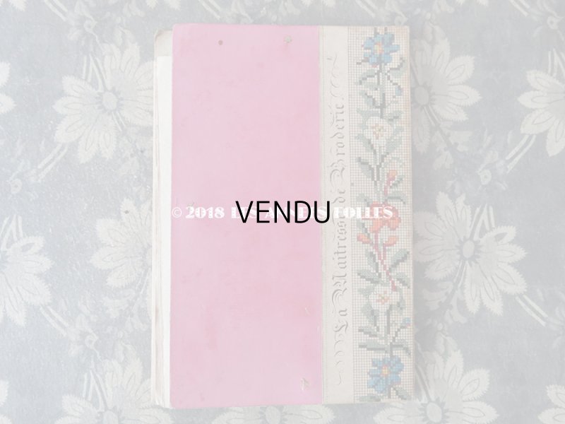 画像3: 19世紀 アンティーク 刺繍図案帳 LA MAITRESSE DE BRODERIE 