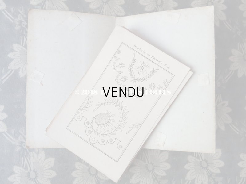 画像4: 19世紀 アンティーク 刺繍図案帳 LA MAITRESSE DE BRODERIE 