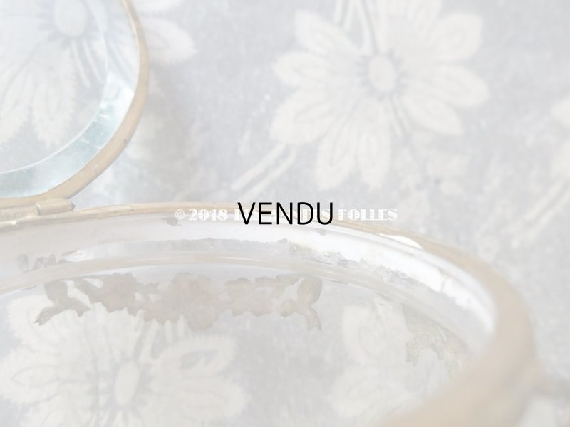 画像17: 19世紀 アンティーク パウダーケース　薔薇＆リボンのガーランド