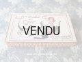 アンティーク ボンマルシェ ラングドシャのお菓子箱  LANGUES DE CHAT - AU BON MARCHE MAISON A.BOUCICAUT PARIS -