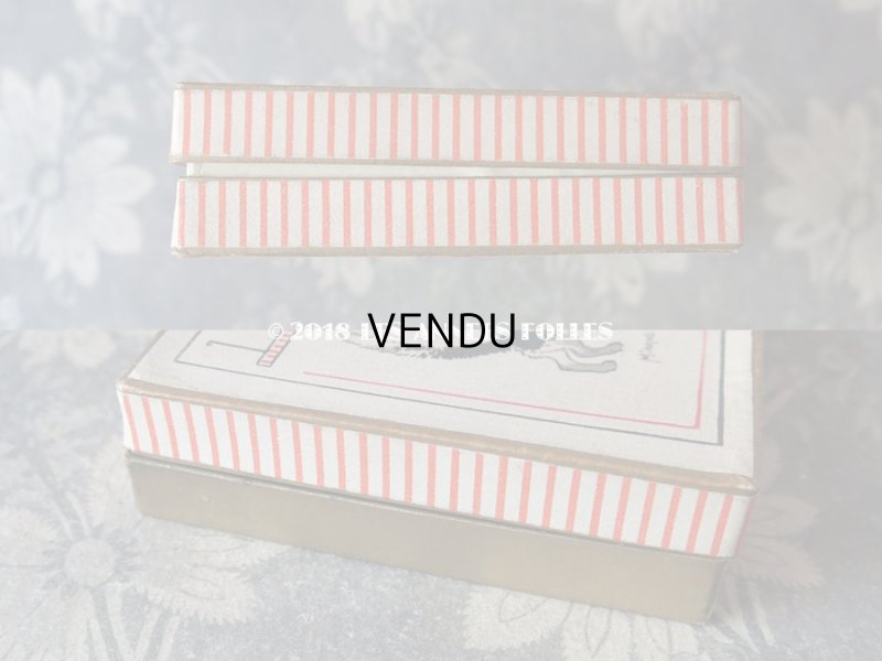 画像9: アンティーク ボンマルシェ ラングドシャのお菓子箱  LANGUES DE CHAT - AU BON MARCHE MAISON A.BOUCICAUT PARIS -
