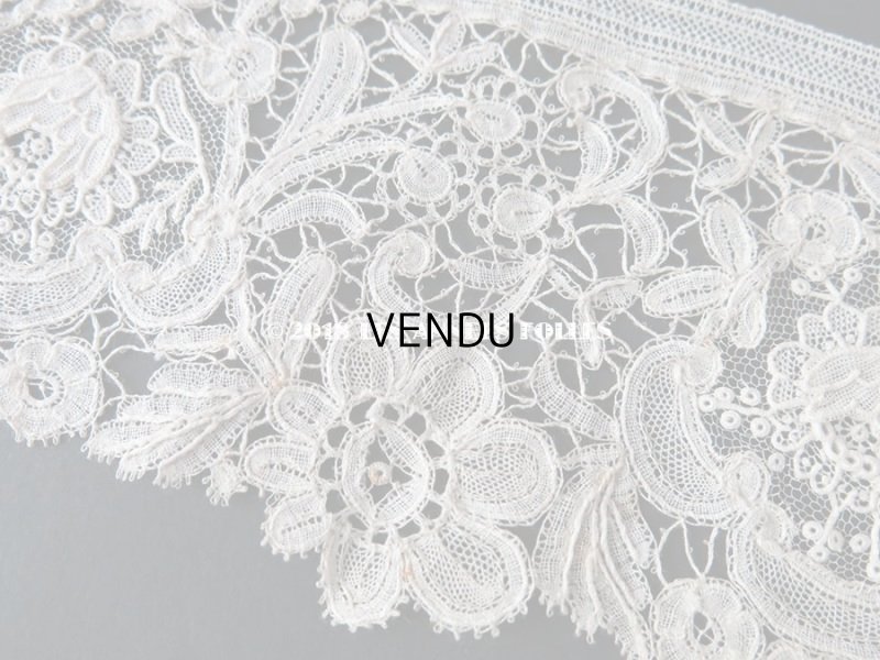 画像4: 19世紀　アンティーク デュシェスレース　ボビンレース ＆ ポワン・ド・ガーズ  【ポワン・ド・ガーズ】