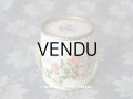 アンティーク 菫&薔薇のパフュームボックス 帽子箱