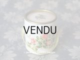アンティーク 菫&薔薇のパフュームボックス 帽子箱