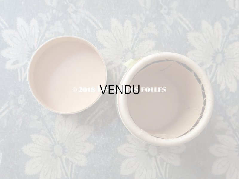 画像6: アンティーク 菫&薔薇のパフュームボックス 帽子箱