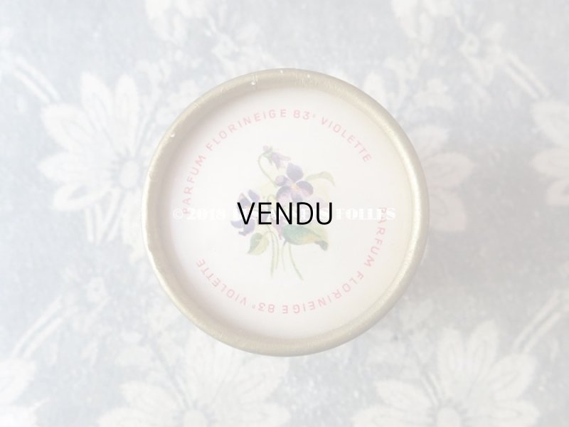 画像2: アンティーク 菫&薔薇のパフュームボックス 帽子箱