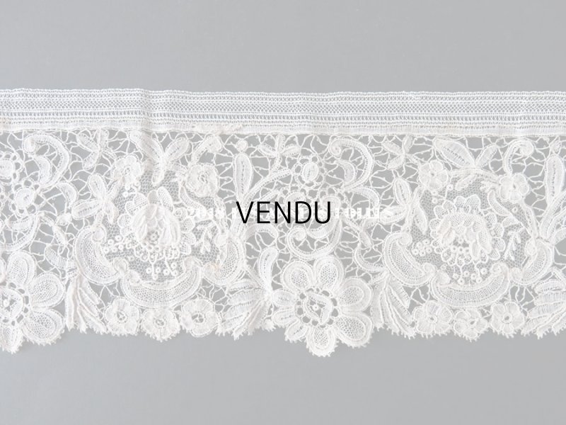 画像7: 19世紀　アンティーク デュシェスレース　ボビンレース ＆ ポワン・ド・ガーズ  【ポワン・ド・ガーズ】