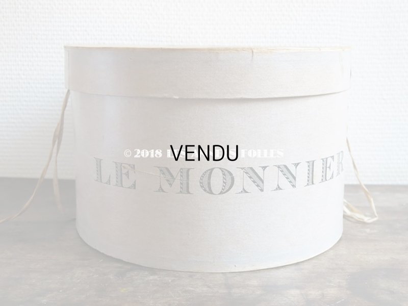画像5: アンティーク ハットボックス - LE MONNIER -