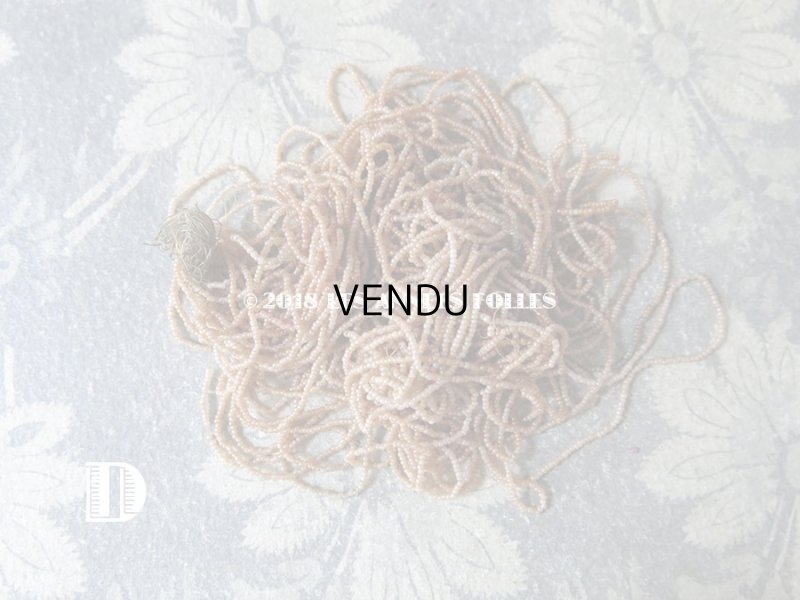 画像11: 19世紀末 アンティーク ガラス製 キャビアビーズ 