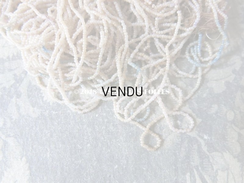 画像19: 19世紀末 アンティーク ガラス製 キャビアビーズ 