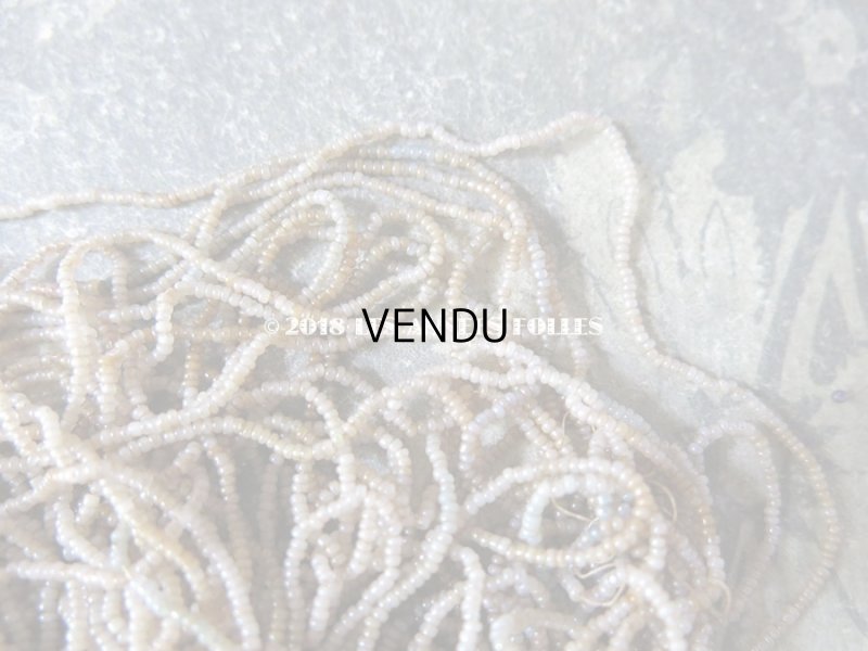 画像17: 19世紀末 アンティーク ガラス製 キャビアビーズ 