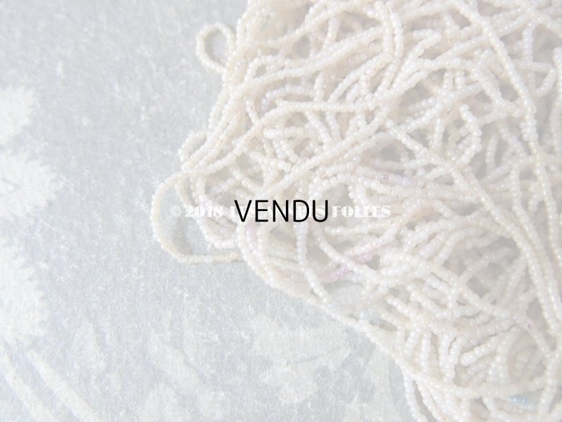 画像20: 19世紀末 アンティーク ガラス製 キャビアビーズ 