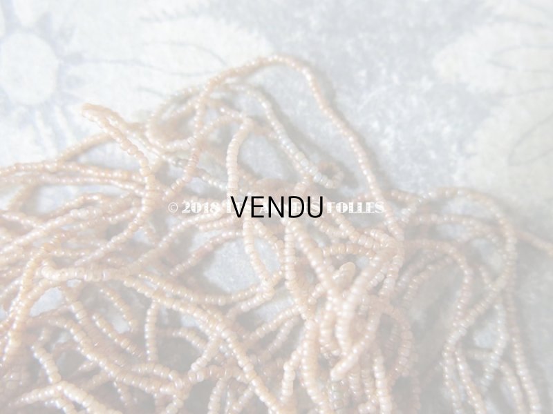 画像13: 19世紀末 アンティーク ガラス製 キャビアビーズ 