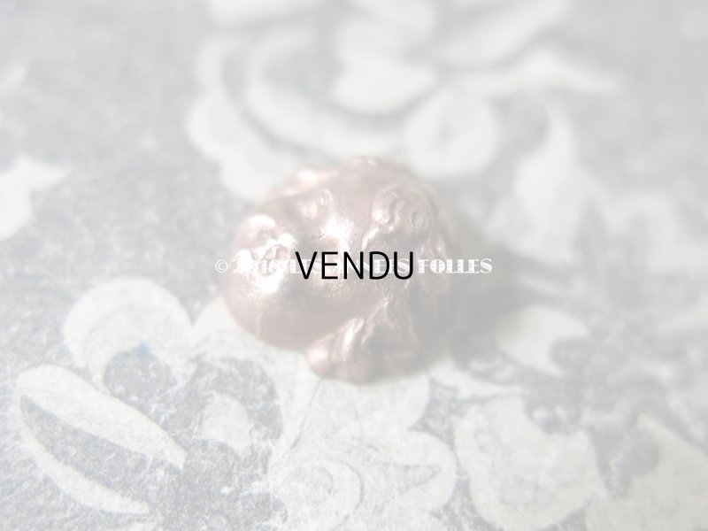 画像8: アンティーク メタル製モチーフ 小さな天使 ジュエリー用