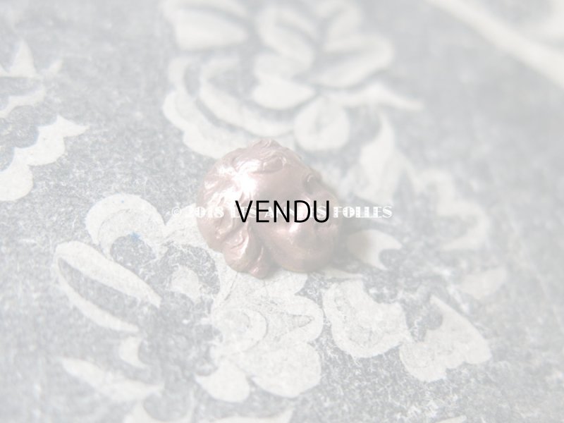 画像7: アンティーク メタル製モチーフ 小さな天使 ジュエリー用