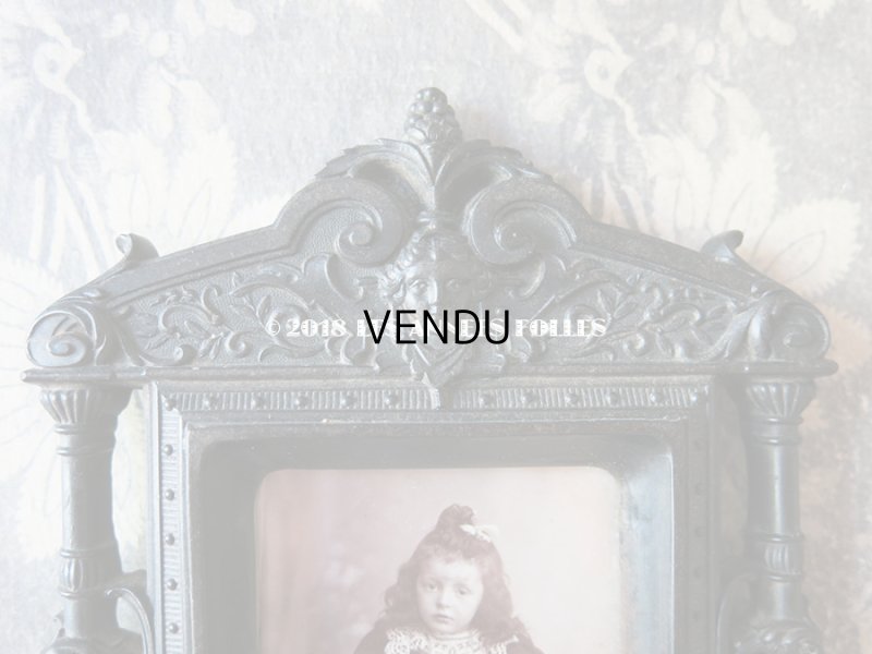 画像6: 19世紀 アンティーク 木製 天使のフォトフレーム ナポレオン3世時代