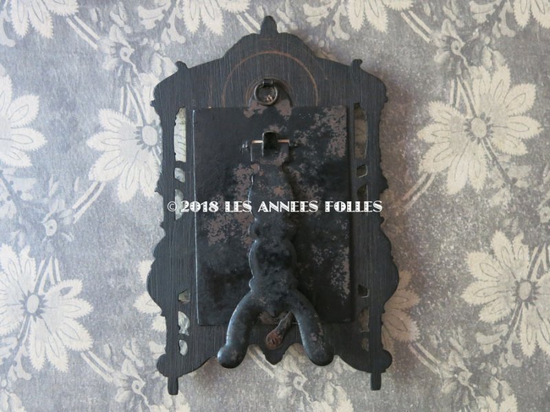 画像3: 19世紀 アンティーク 木製 天使のフォトフレーム ナポレオン3世時代