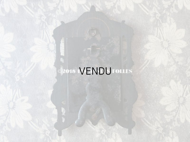 画像3: 19世紀 アンティーク 木製 天使のフォトフレーム ナポレオン3世時代