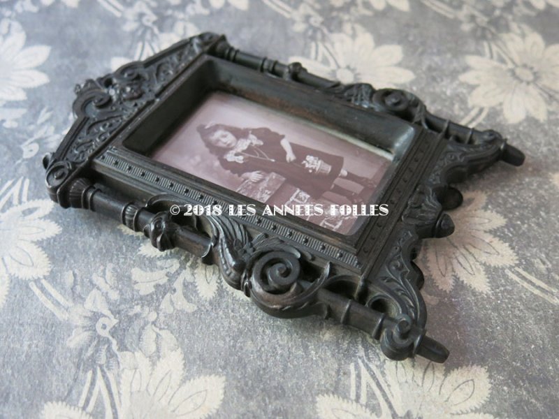 画像5: 19世紀 アンティーク 木製 天使のフォトフレーム ナポレオン3世時代