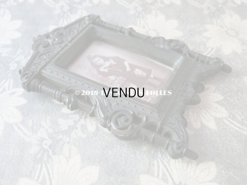 画像5: 19世紀 アンティーク 木製 天使のフォトフレーム ナポレオン3世時代