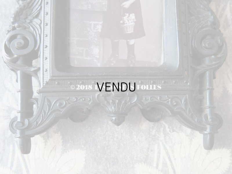 画像7: 19世紀 アンティーク 木製 天使のフォトフレーム ナポレオン3世時代