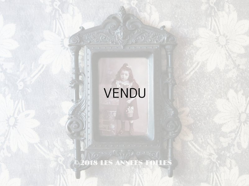 画像2: 19世紀 アンティーク 木製 天使のフォトフレーム ナポレオン3世時代