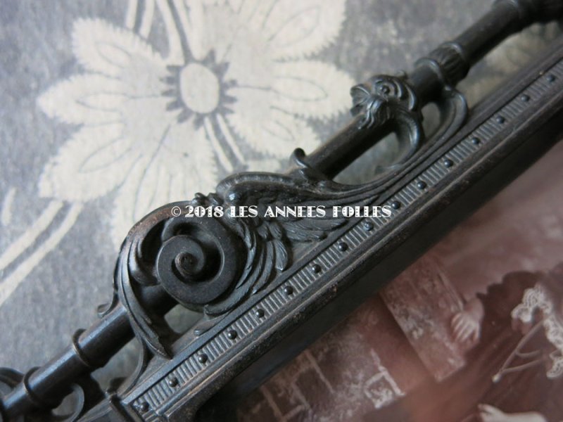 画像8: 19世紀 アンティーク 木製 天使のフォトフレーム ナポレオン3世時代