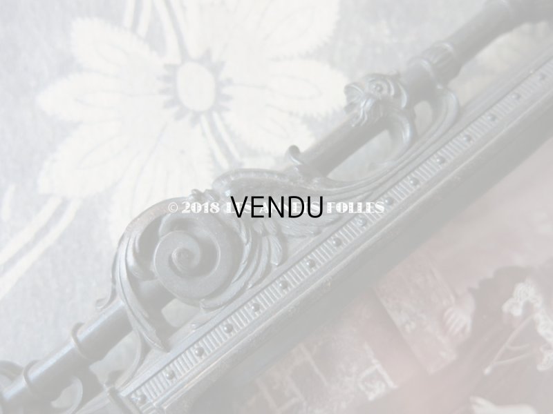 画像8: 19世紀 アンティーク 木製 天使のフォトフレーム ナポレオン3世時代