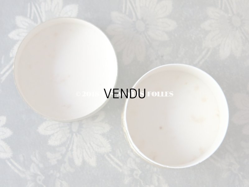 画像4: アンティーク パウダーボックス 薔薇のガーランド POUDRE DE RIZ EXTRA FINE - PARFUMERIE FLORAPRIMA -