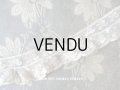 1900年代 アンティーク 3つ葉のクローバーのフリルレース  