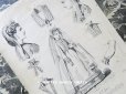 画像1: 1868年 アンティーク モード版画 コミュニオンのドレスを纏う少女 - JOURNAL DES DEMOISELLES - (1)