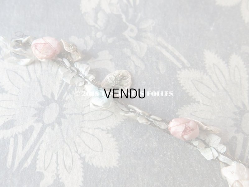 画像5: 19世紀末 アンティーク  ロココトリム  ロココリボン