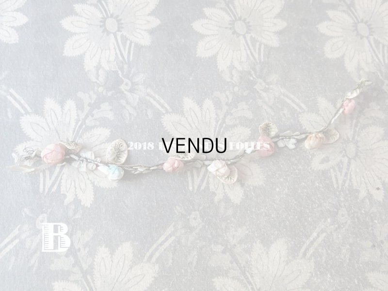 画像4: 19世紀末 アンティーク  ロココトリム  ロココリボン