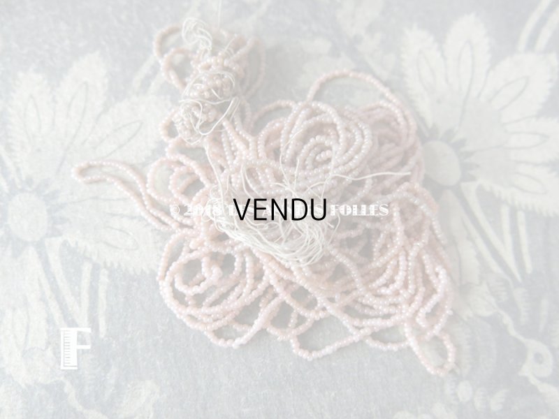 画像7: 19世紀末 アンティーク ガラス製 キャビアビーズ