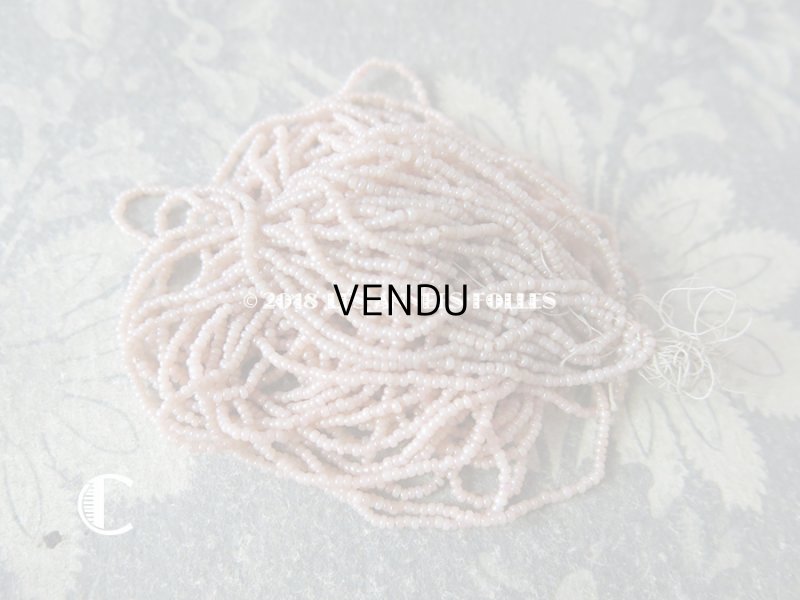 画像4: 19世紀末 アンティーク ガラス製 キャビアビーズ