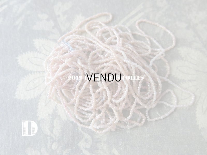 画像5: 19世紀末 アンティーク ガラス製 キャビアビーズ